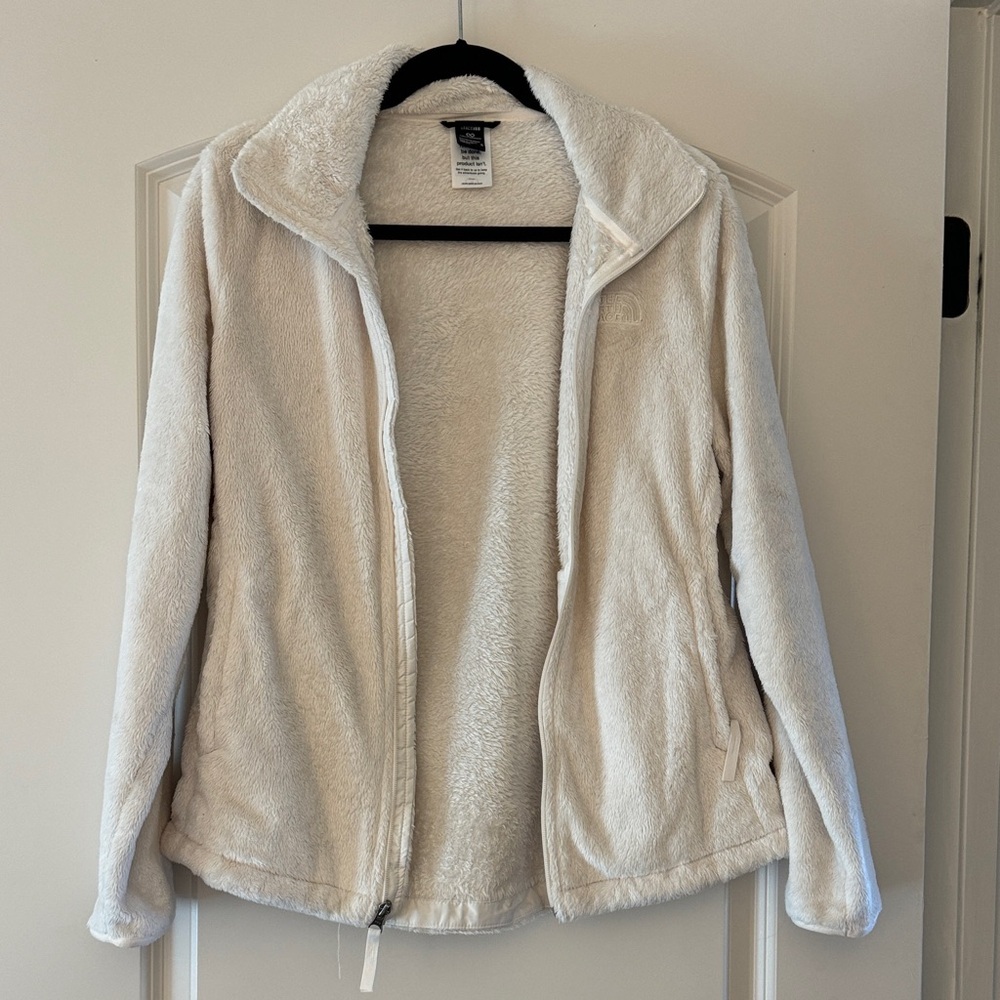 The North Face Cream Teddy Jacket